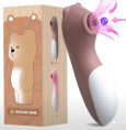 Vibrador de Succionador Osito Cargo USB